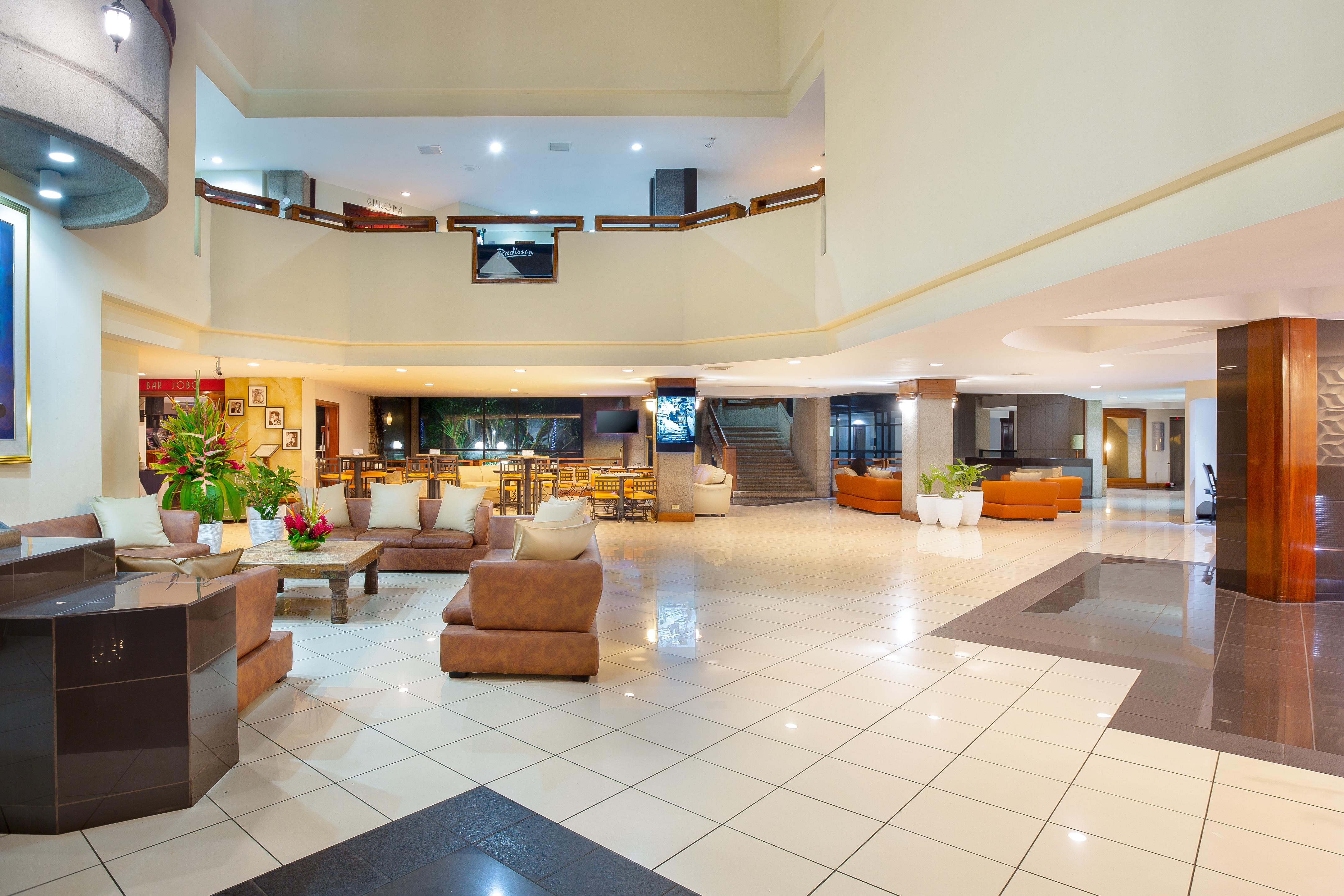 Radisson San Jose-Costa Rica Hotel Exterior photo Lobby