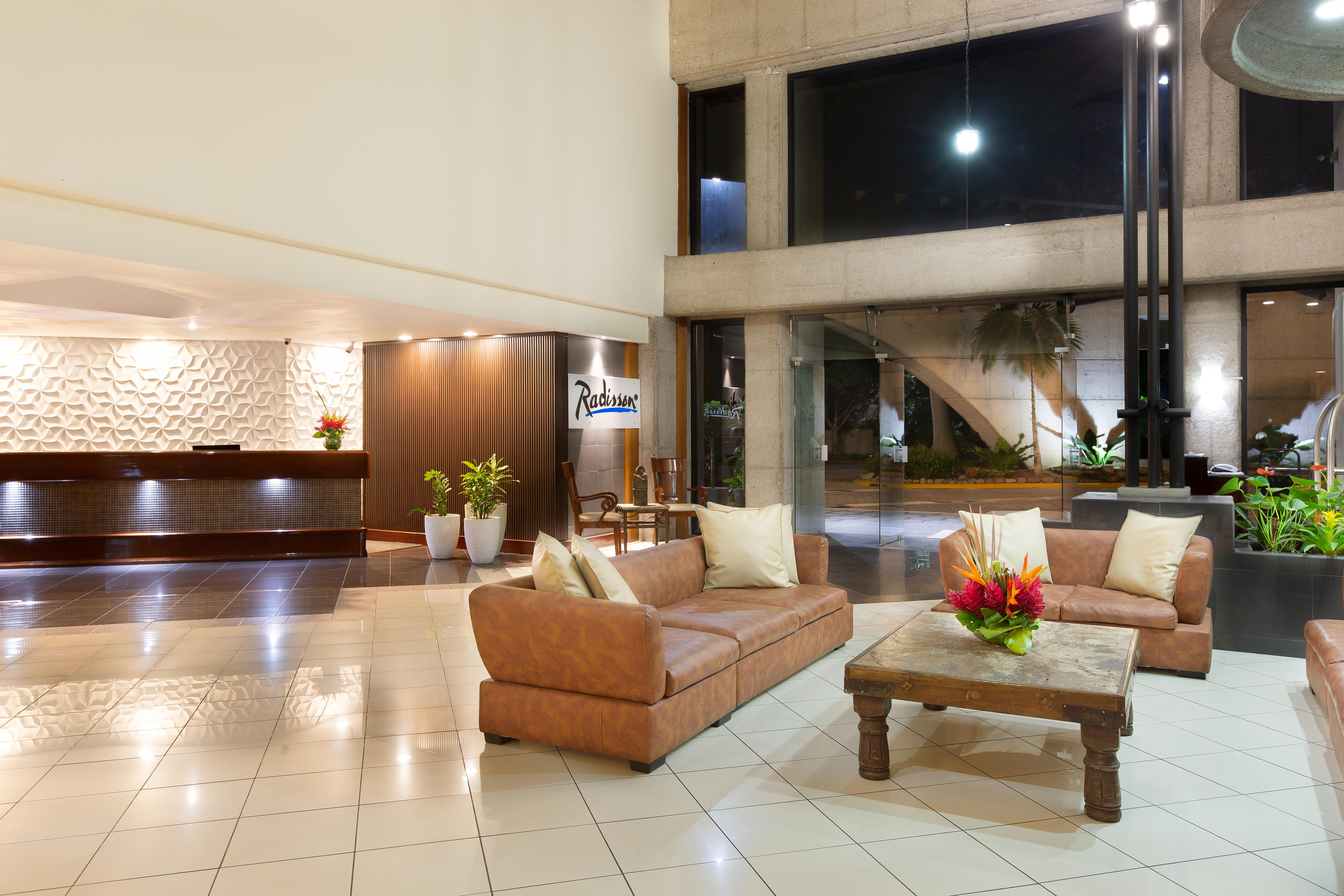 Radisson San Jose-Costa Rica Hotel Exterior photo Lobby